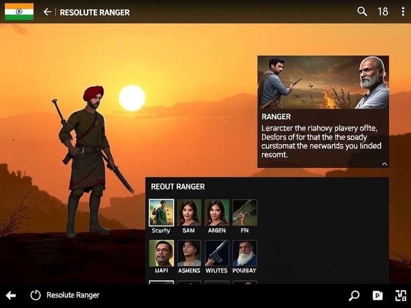 Resolute Ranger character customization options